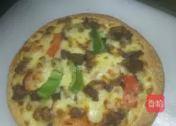 Korean BBQ Pizza Recipe Illustration 6