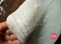 辣椒炒鱿鱼的做法图解2