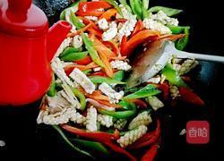 辣椒炒鱿鱼的做法图解13