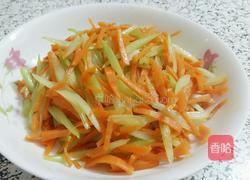 芹菜胡萝卜丝的做法图解8