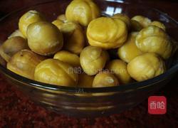 糖水板栗的做法图解4