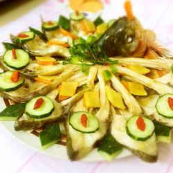 孔雀开屏鱼的做法[图]