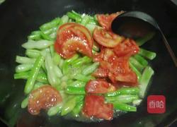 番茄炖豆角的做法图解6