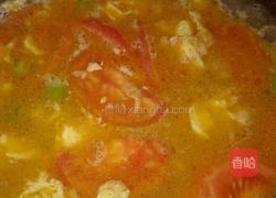 番茄青椒蛋汤的做法图解8