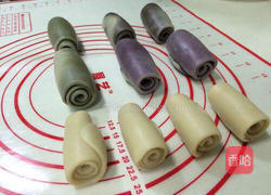 四色蛋黄酥的做法图解15