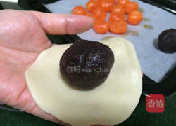 四色蛋黄酥的做法图解19