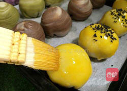 四色蛋黄酥的做法图解22