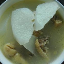 鸡汤炖萝卜的做法[图]