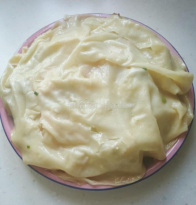 羊肉焖饼子