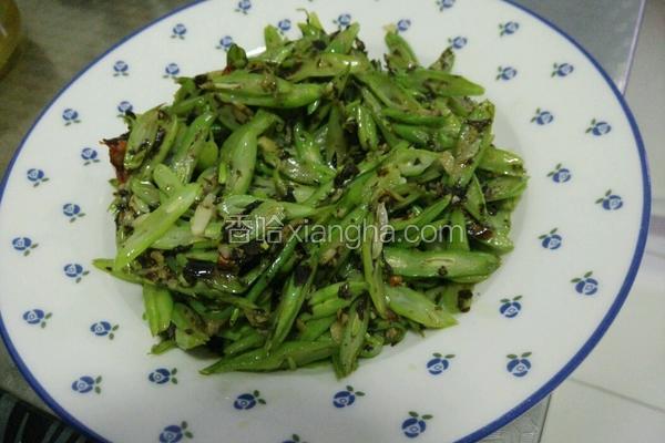 橄榄菜豆角(快速菜)