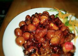 鹌鹑蛋鱿鱼红烧肉的做法图解10