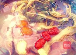 菜干猪骨老火汤的做法图解2