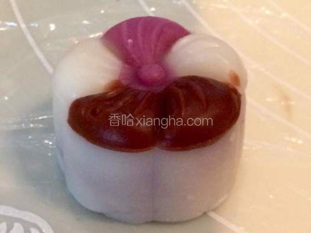 看，漂亮的三色成品；