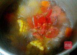 双红玉米骨头汤的做法图解5