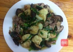 香菇肉片闷日本豆腐的做法图解12