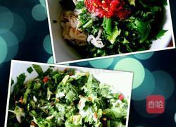 芹菜叶摊鸡蛋的做法图解4