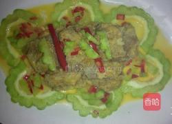 苦瓜角玉肉的做法图解4