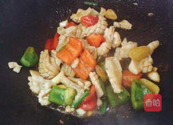 蚝油炒墨鱼的做法图解4