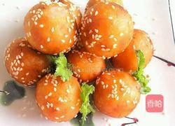 红薯豆沙丸子的做法图解12