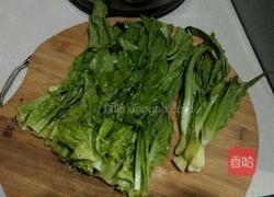 炝炒凤尾的做法图解1