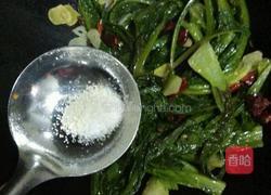 炝炒凤尾的做法图解6