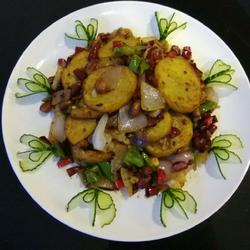 干锅香辣土豆片的做法[图]