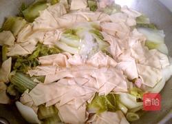 五花肉白菜炖干豆腐的做法图解11