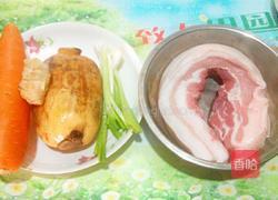 清蒸藕丸的做法图解1