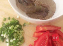 鲜虾番茄面线的做法图解2