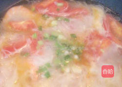 鲜虾番茄面线的做法图解6