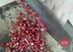 爆炒萝卜杆的做法图解3