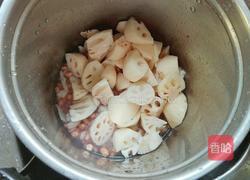 板栗莲藕煲猪脚的做法图解5