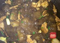 红薯丸烧肉的做法图解4