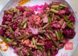 蒜苔炒鸡蛋瘦肉火龙果的做法图解9