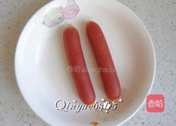 烤肠馒头的做法图解4