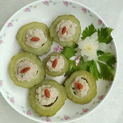 苦瓜酿肉的做法[图]