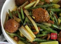 芹菜豆角小炒肉的做法图解5