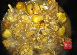 鸡腿板栗煲的做法图解4