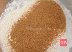 奶香红糖饼干棒的做法图解1