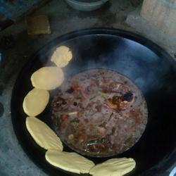大铁锅贴饽饽熬鱼?的做法[图]