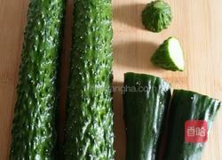 拍黄瓜(话梅味)的做法图解2