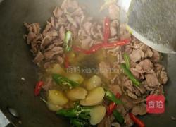 葱姜炒肉的做法图解5