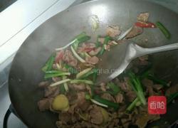 葱姜炒肉的做法图解6
