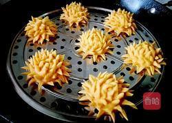 菊花馒头的做法图解8
