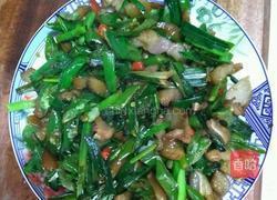 辣椒大蒜炒猪耳的做法图解5