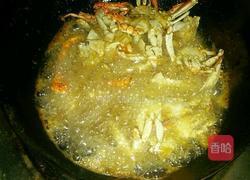 姜葱炒蟹的做法图解3