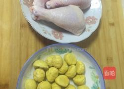板栗烧鸡的做法图解1