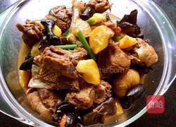 板栗烧老鸭的做法图解8