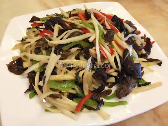 素炒茭白