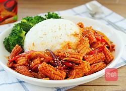韩式鱿鱼盖饭的做法图解8